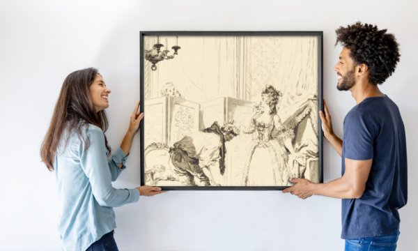 Jean Louis Delignon and Antoine Jean Duclos after Jean Honoré Fragonard