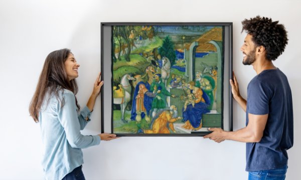 Painted by Nicola da Urbino