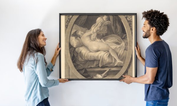 E. Guersant after Jean Honoré Fragonard