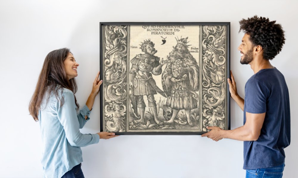 Daniel Hopfer and Burchardus Biberacensis, Provost of Ursperg