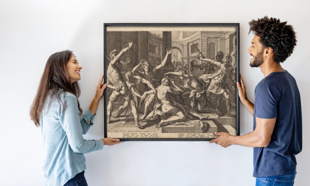 Raphael Sadeler I after Joos van Winghe