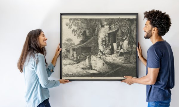Adriaen van Ostade (signed by artist)