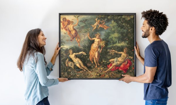 Jan and Clerk, H. Brueghel