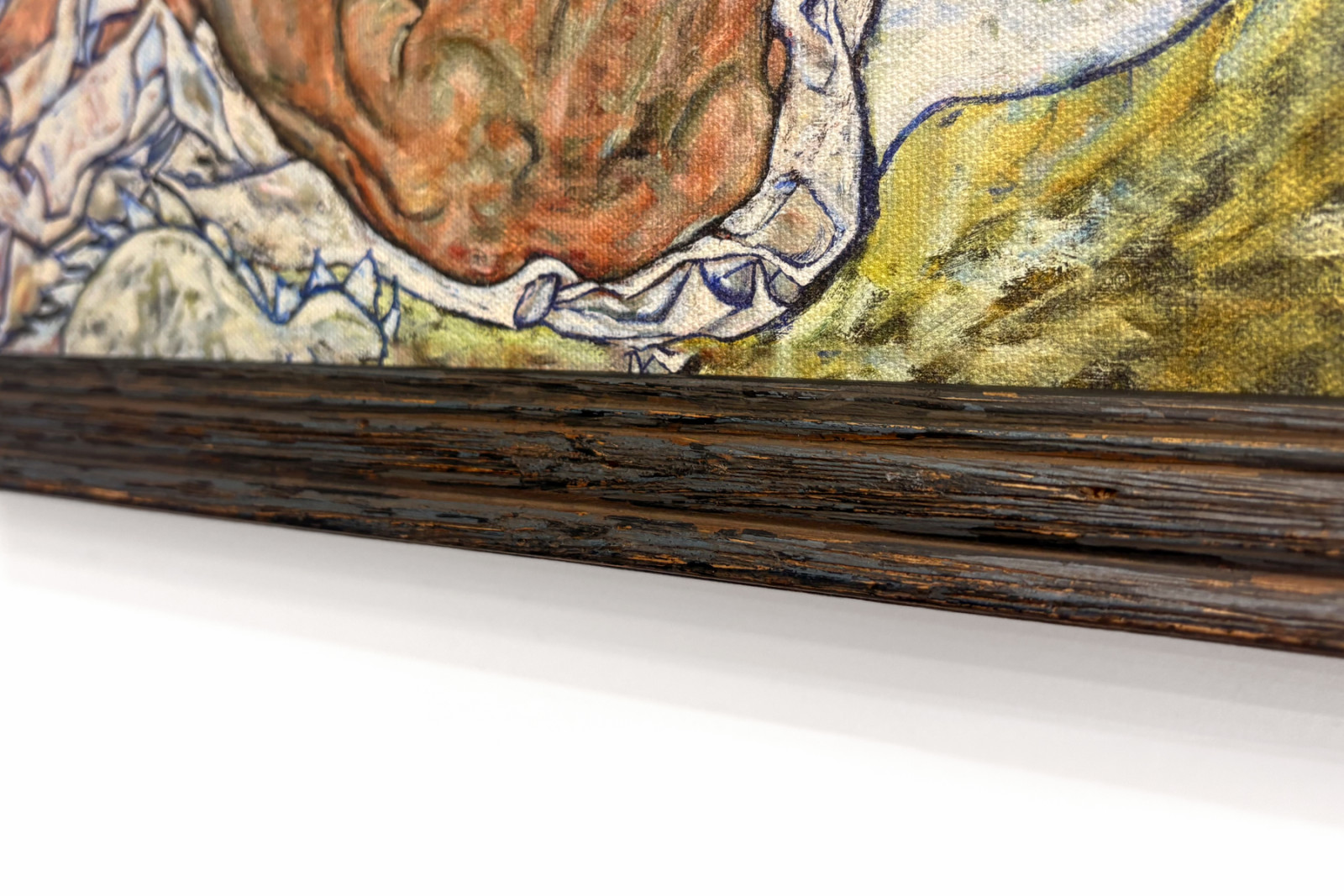 Objetí, 1917 - Egon Schiele