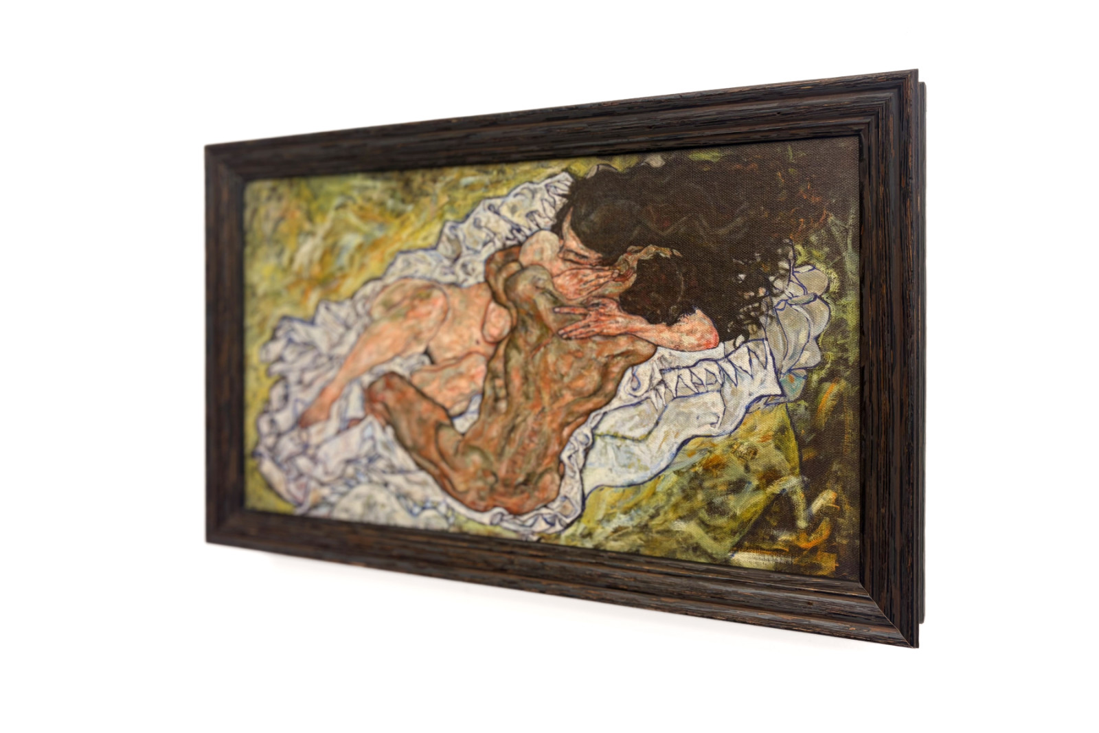 Objetí, 1917 - Egon Schiele