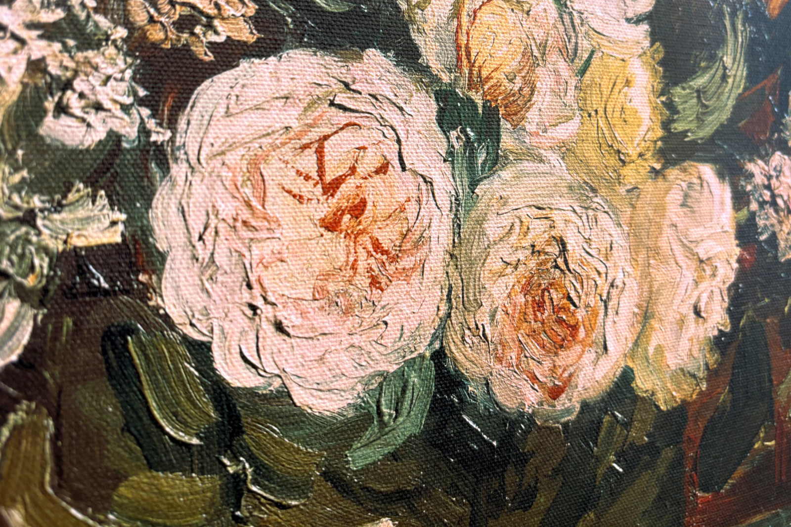 Růže a slunečnice - Vincent van Gogh