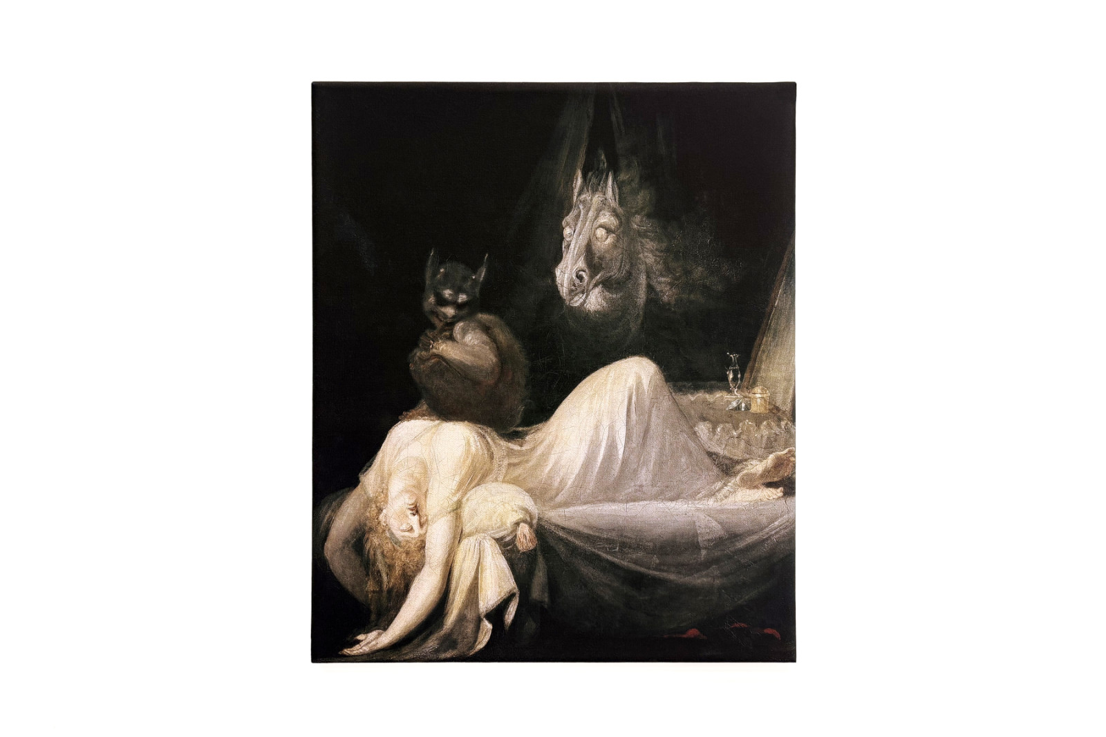 Noční můra, kolem 1781 - Johann Heinrich Füssli