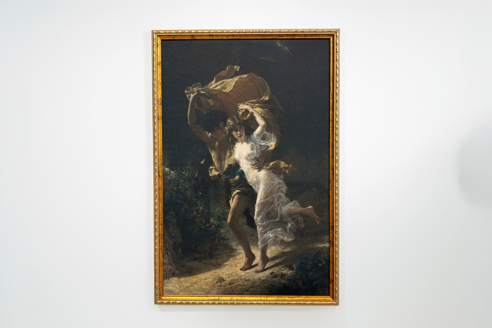 Bouře, 1880. - Pierre Auguste Cot
