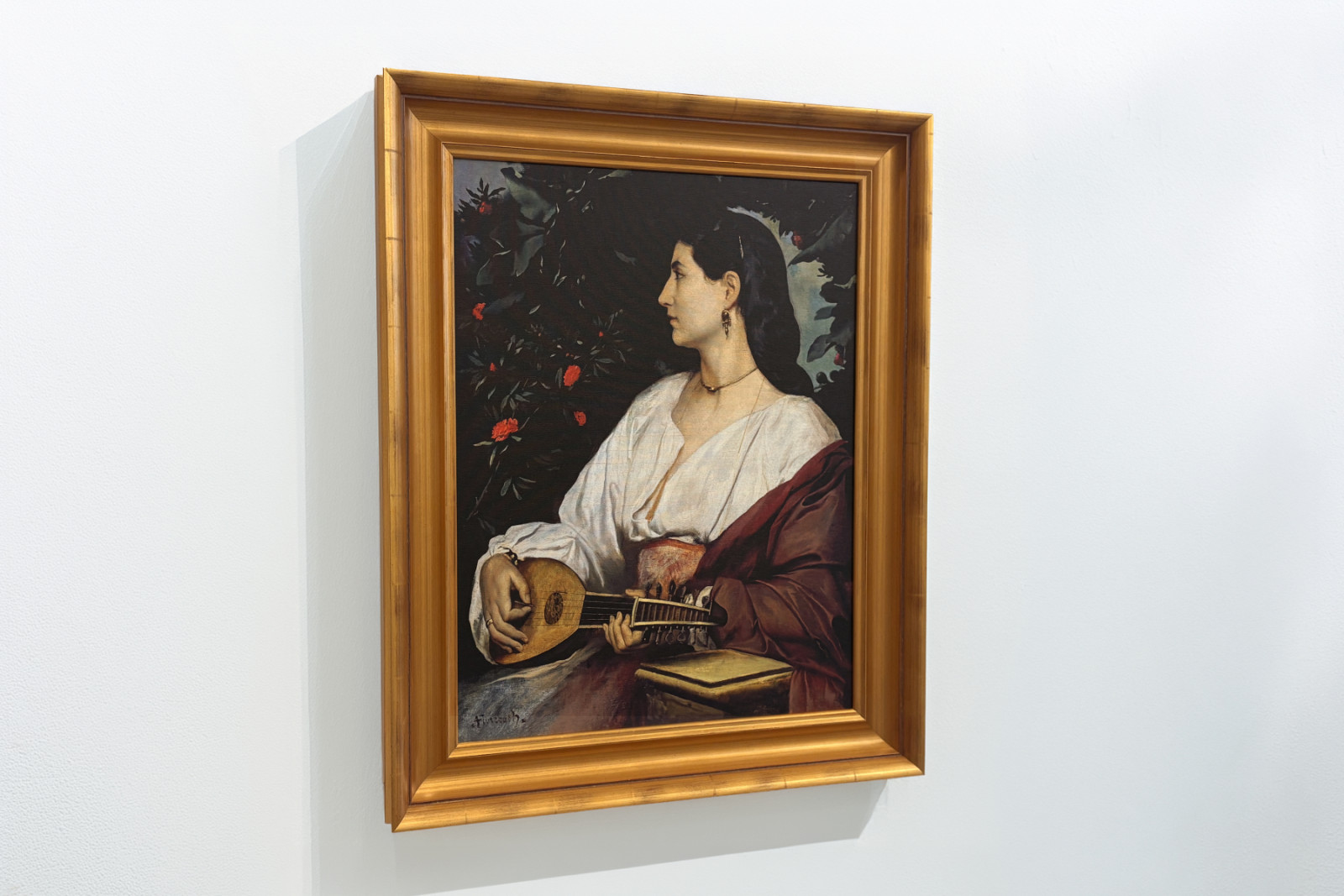 Hráč na mandolínu, 1865 - Anselm Feuerbach