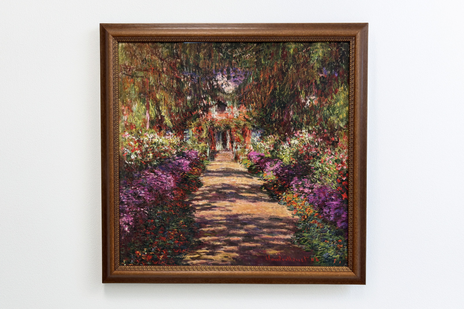 Cestička v Monetově zahradě, Giverny, 1902 - Claude Monet