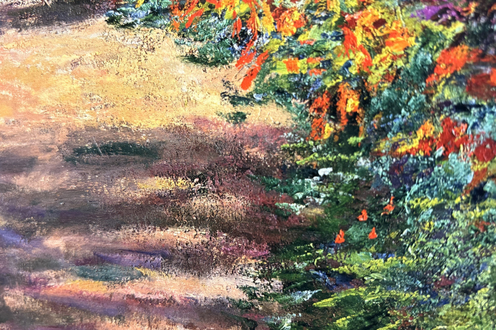 Cestička v Monetově zahradě, Giverny, 1902 - Claude Monet