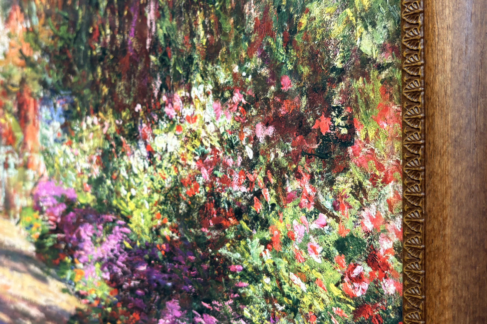 Cestička v Monetově zahradě, Giverny, 1902 - Claude Monet