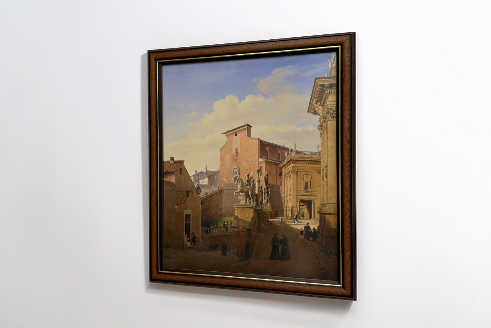 Santa Maria Maggiore Aracoeli v Římě 1831 - Wilhelm Brücke