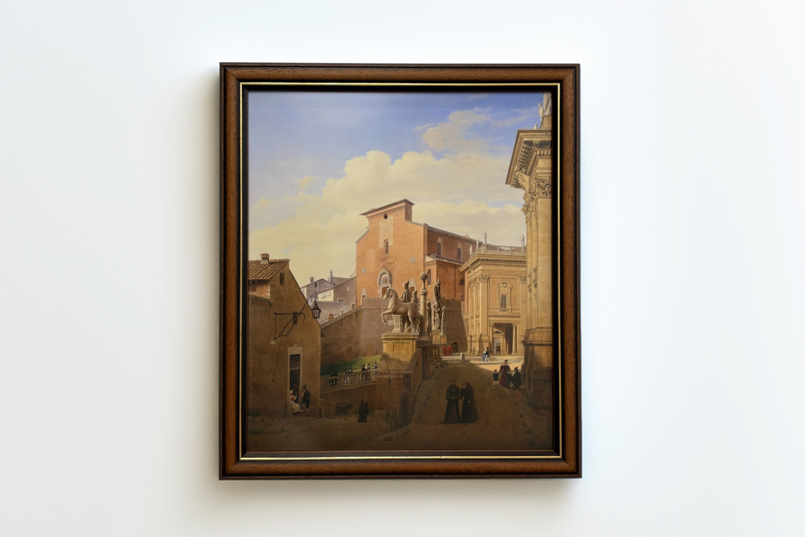 Santa Maria Maggiore Aracoeli v Římě 1831 - Wilhelm Brücke
