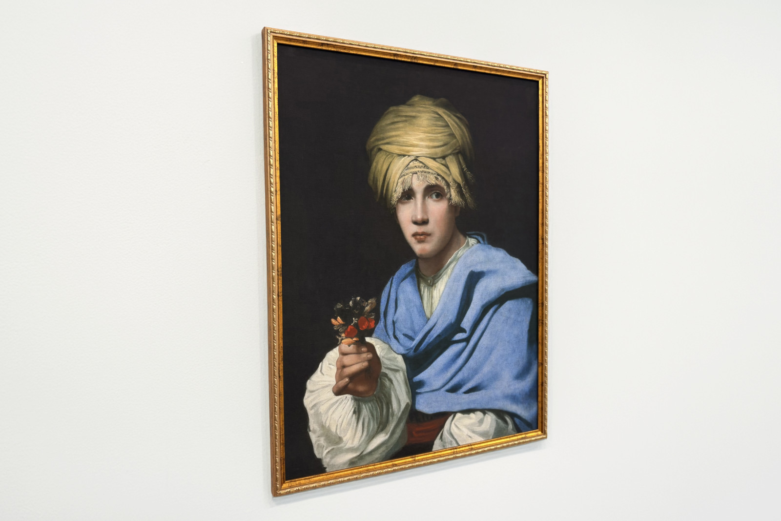 Chlapec v turbanu drží Nosegaye - Michiel Sweerts