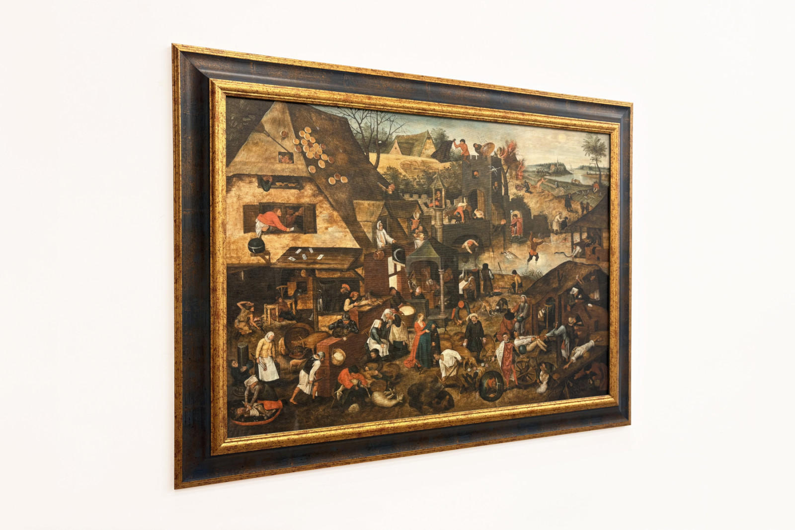 Přísloví (olej) - Pieter the Younger Brueghel
