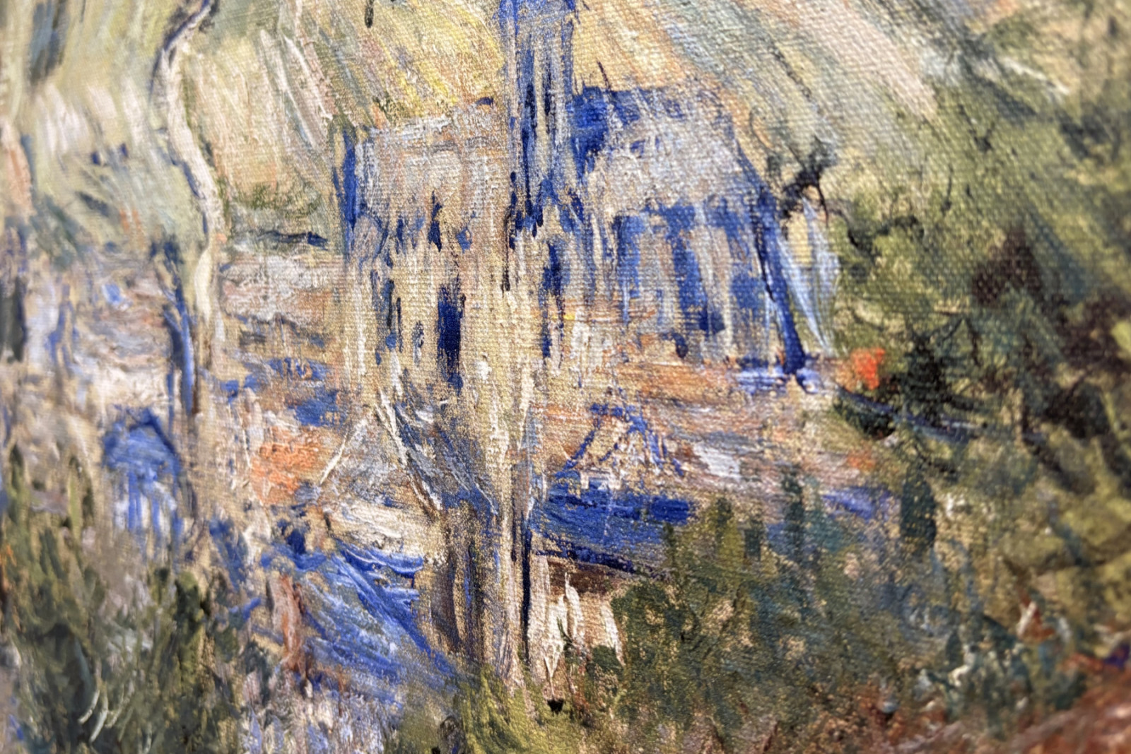 Vue de Vetheuil (Pohled na Vetheuil sur Seine) - Claude Monet