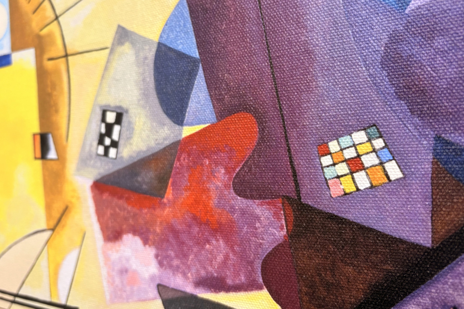 Žlutá - červená - modrá - Wassily Kandinsky