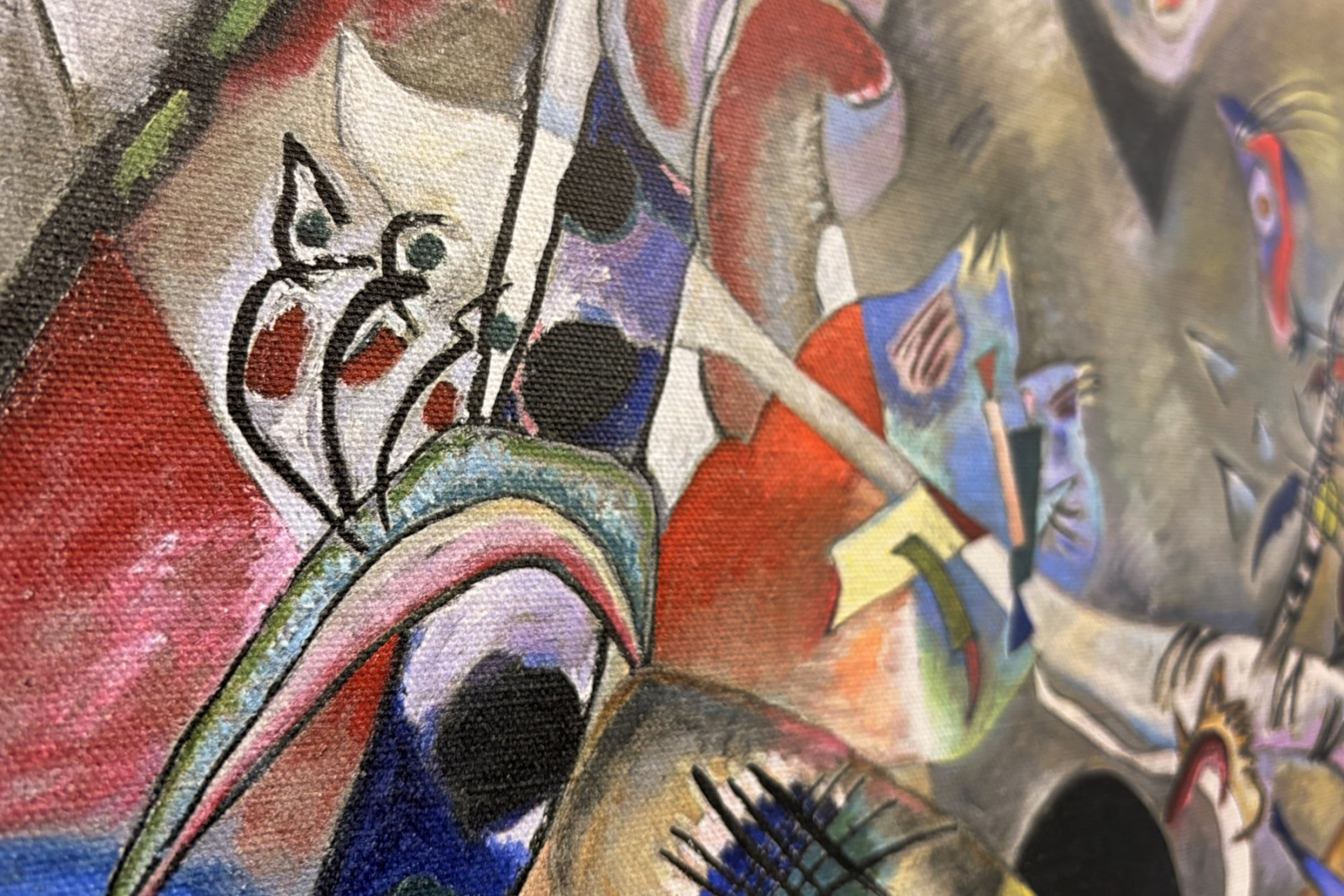 V šedi - Wassily Kandinsky