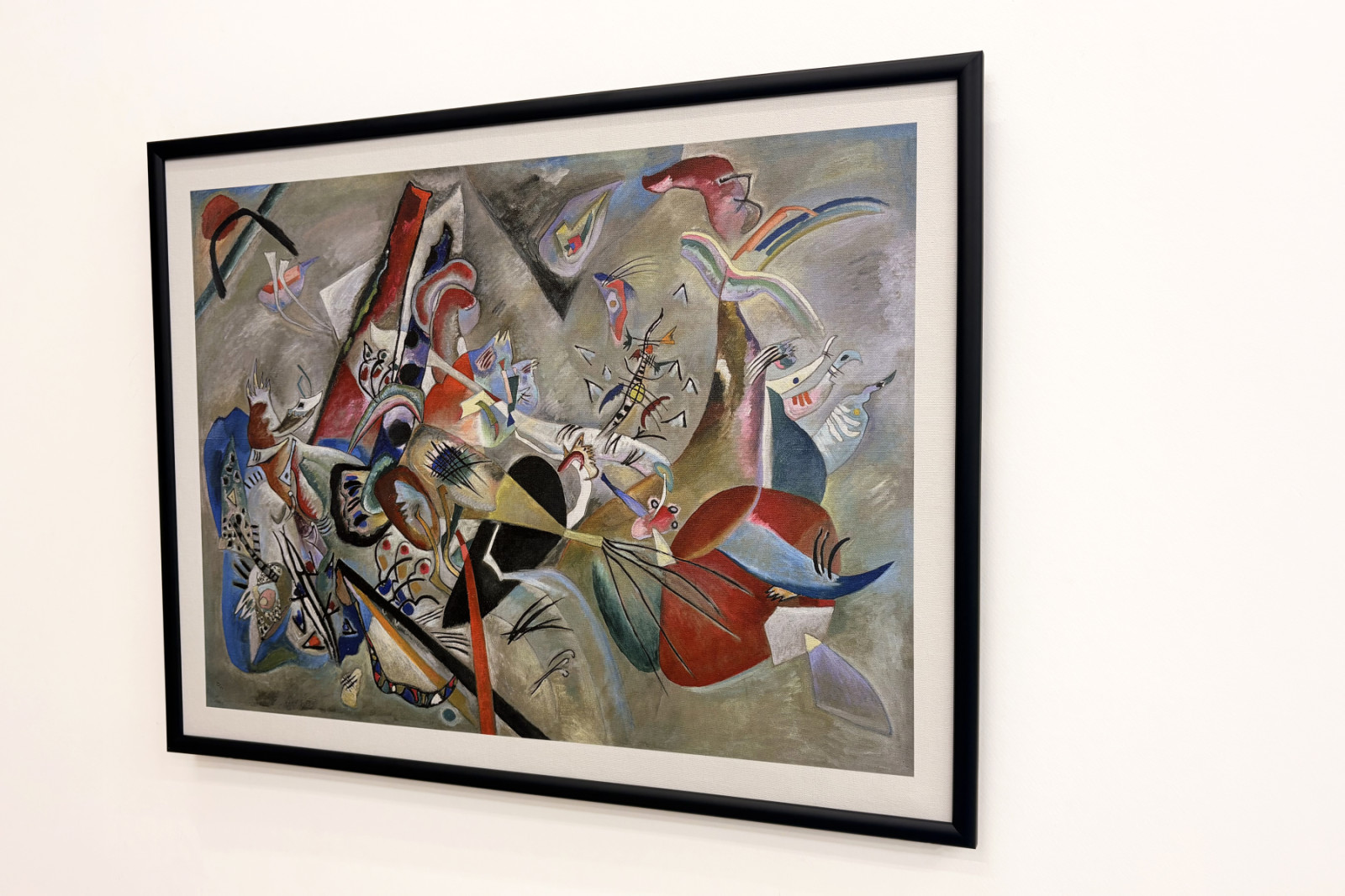 V šedi - Wassily Kandinsky