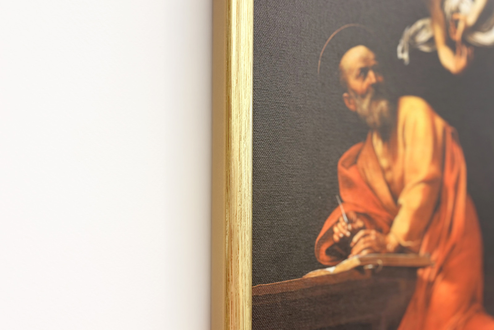 Inspirace svatého Matouše - Michelangelo Merisi Caravaggio