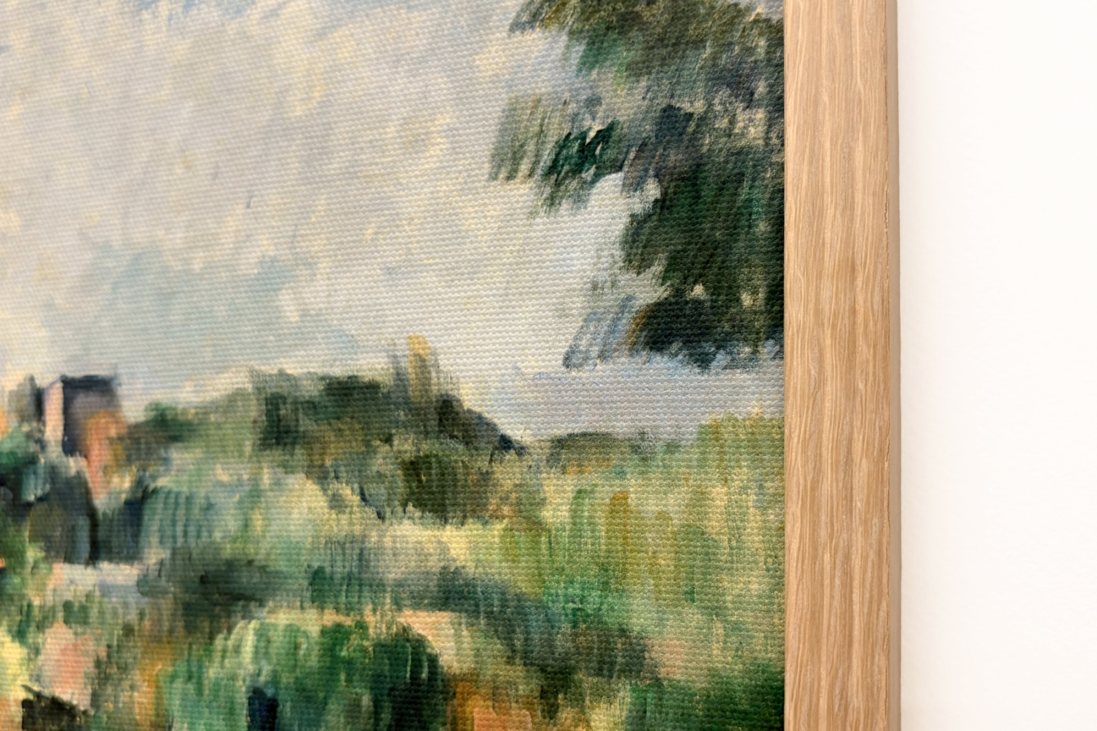 The Bellevue Plain / The Red Earth - Paul Cézanne