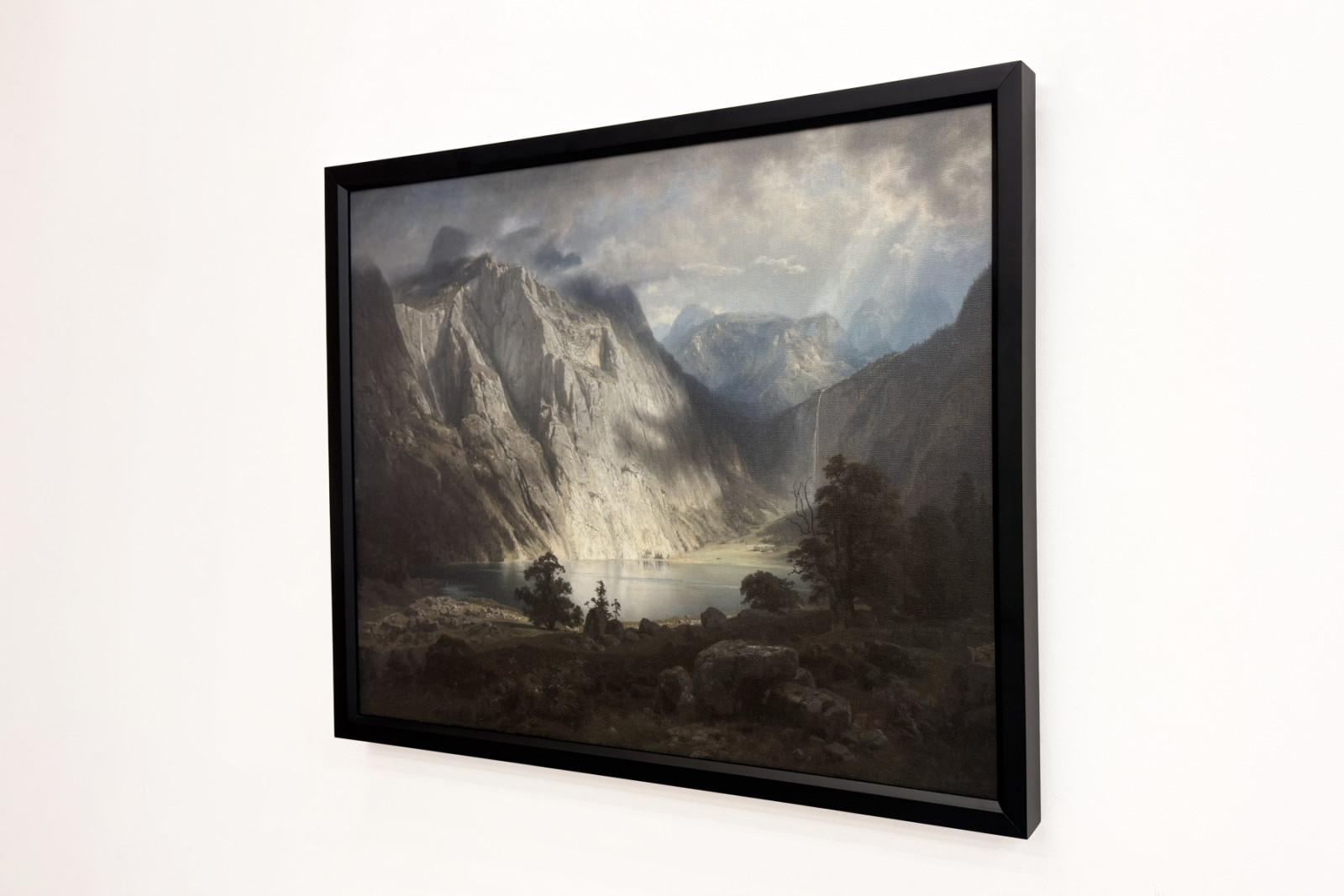 Obersee u Berchtesgadenu - August Wilhelm Leu