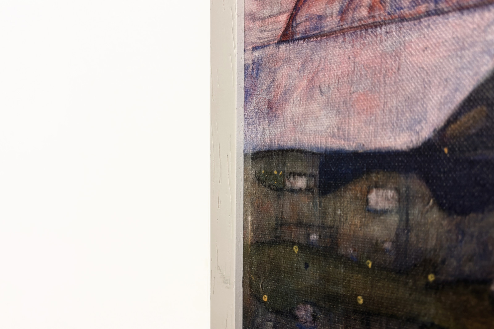 Zapadající slunce, 1913 - Egon Schiele