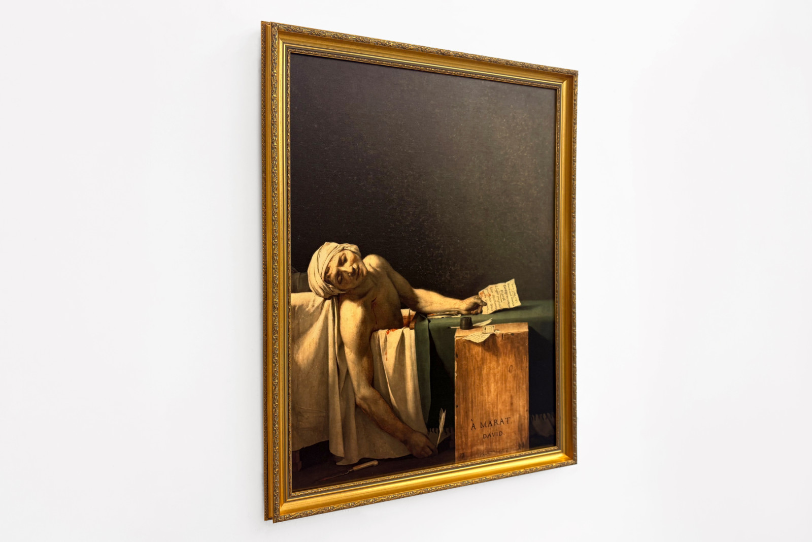 Smrt Marata - Jacques Louis David