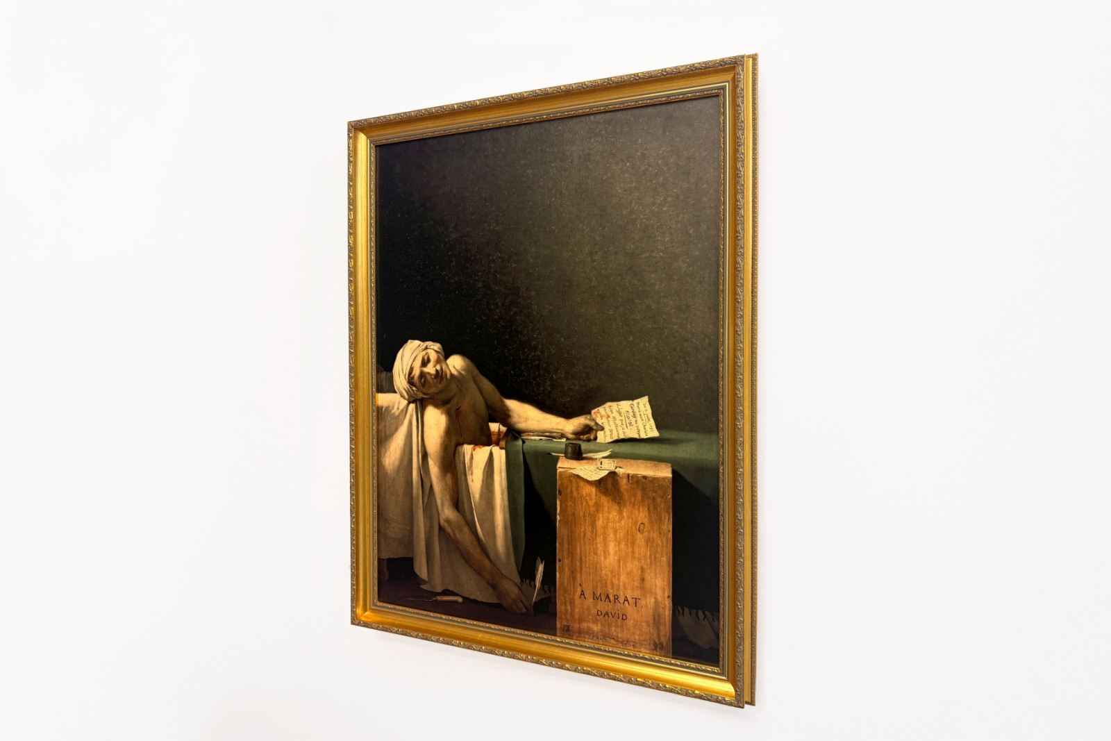 Smrt Marata - Jacques Louis David