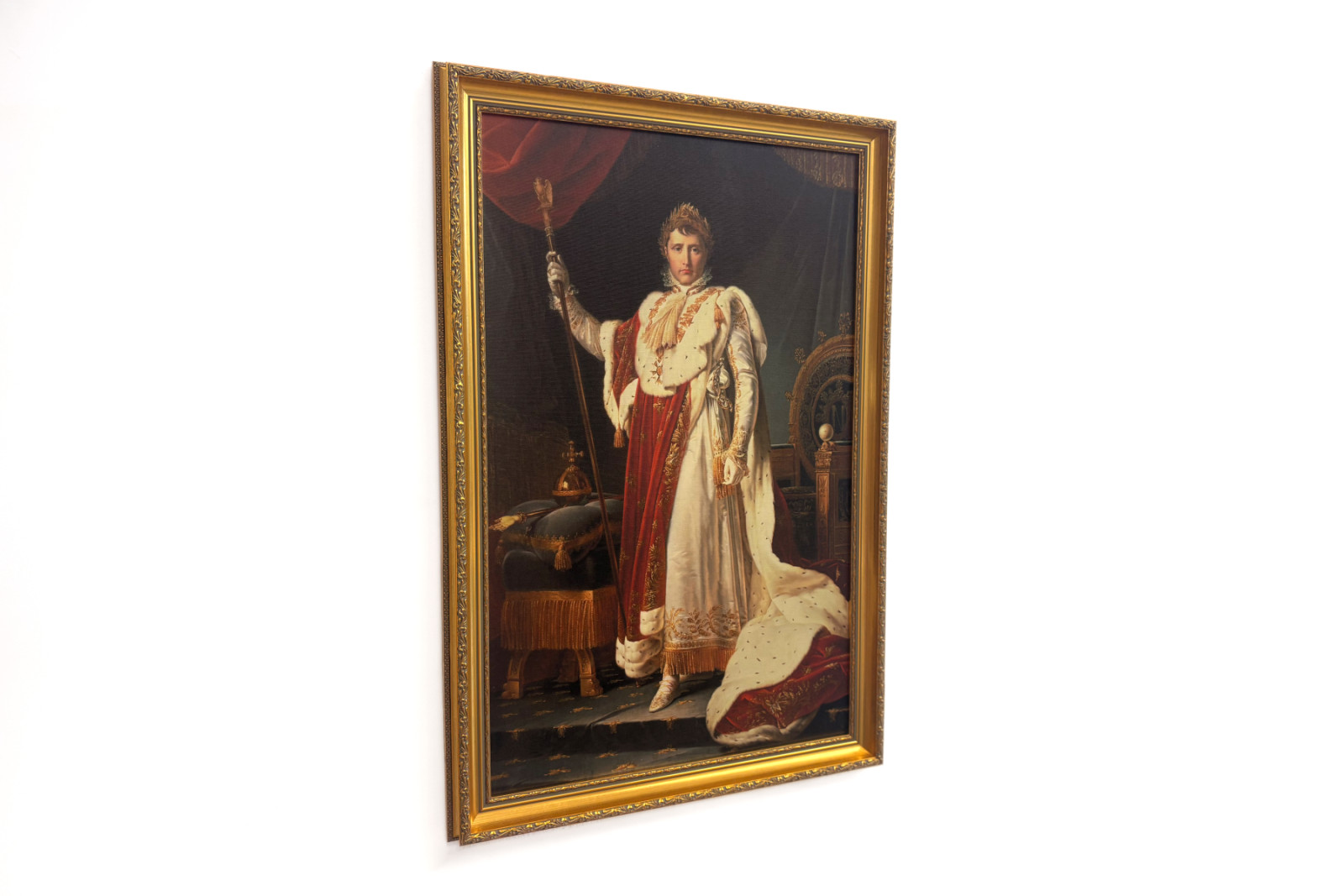 Napoleon v korunovačním rouchu, kolem roku 1804 - Baron François Pascal Simon Gérard