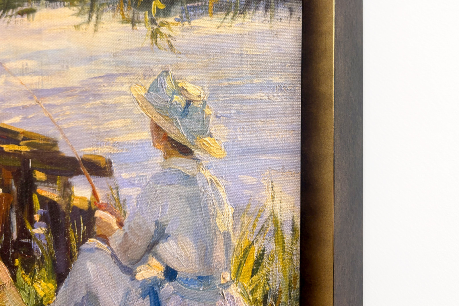 Rybaření, knižní deska - Wilfred Gabriel de Glehn