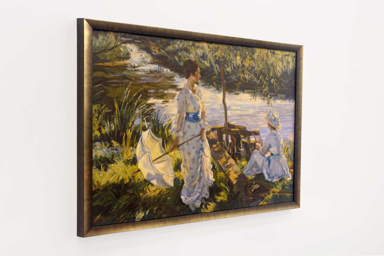 Rybaření, knižní deska - Wilfred Gabriel de Glehn