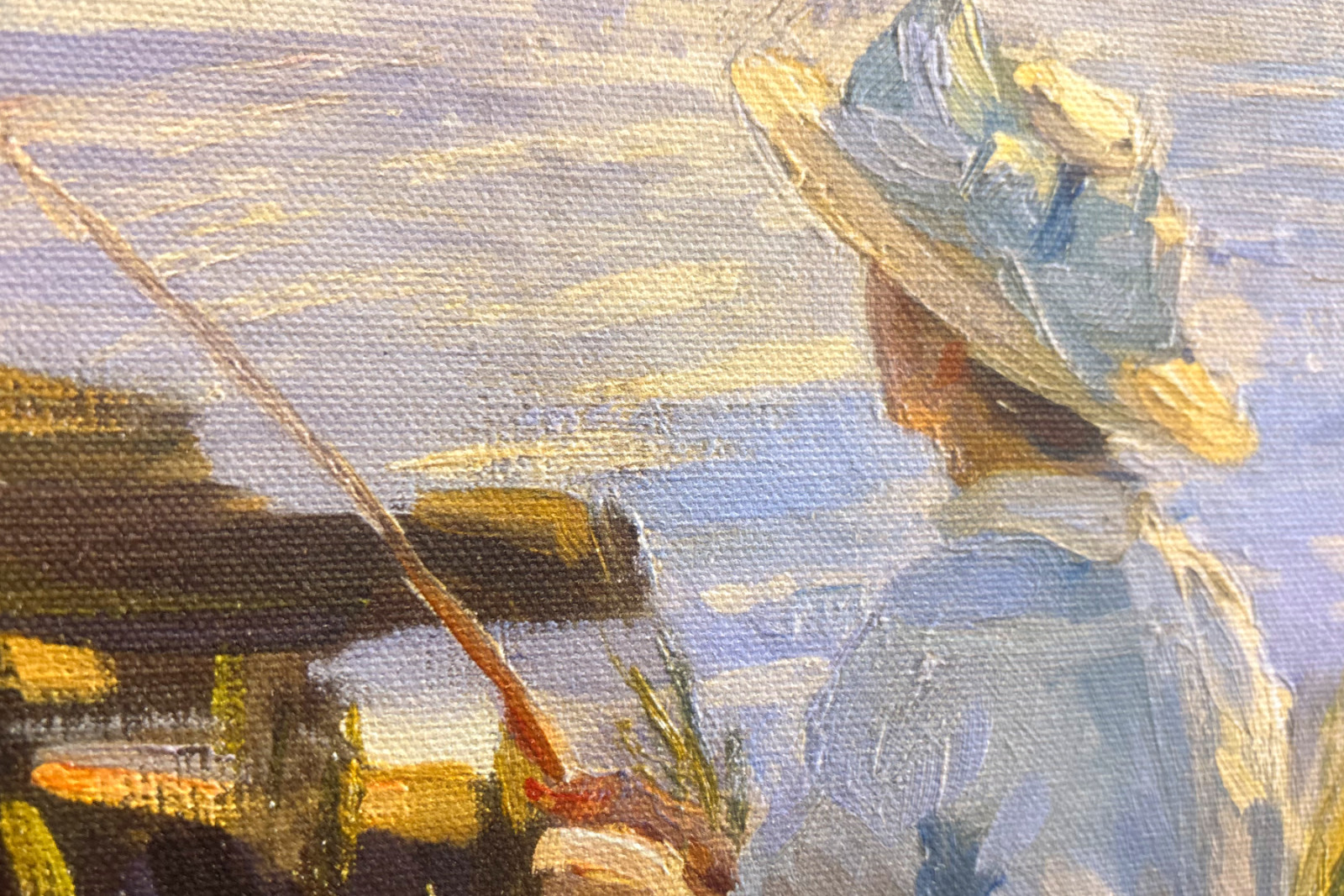 Rybaření, knižní deska - Wilfred Gabriel de Glehn