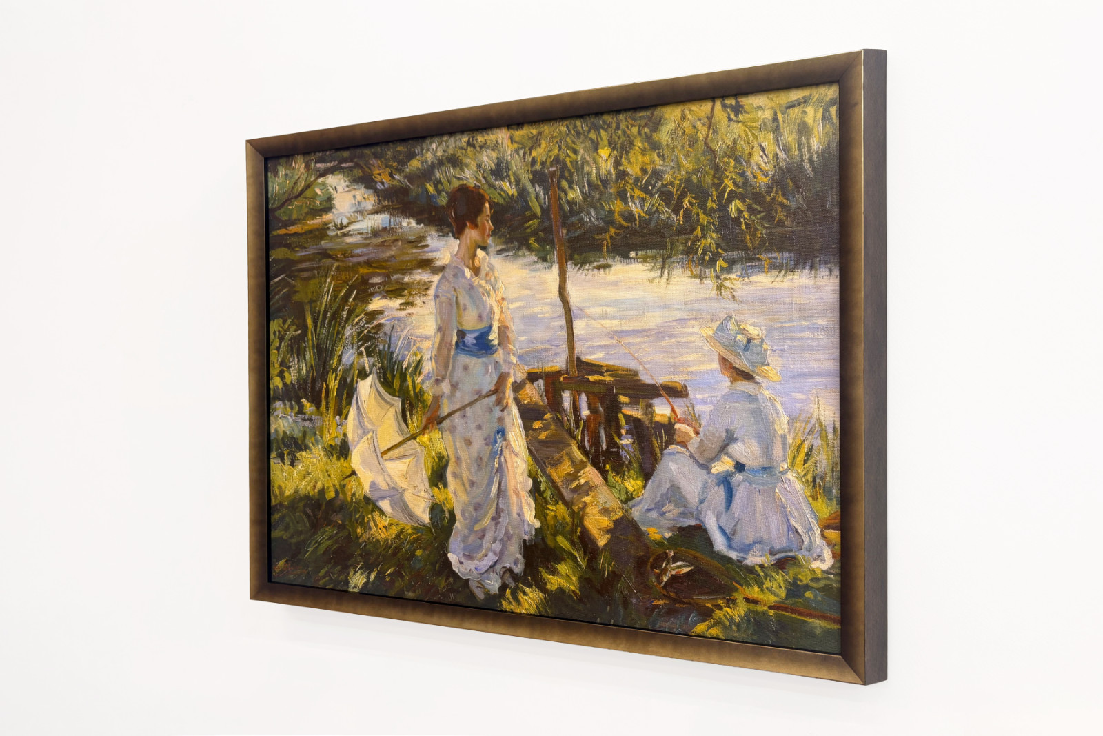 Rybaření, knižní deska - Wilfred Gabriel de Glehn