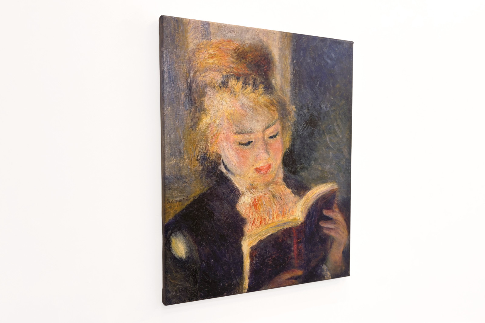 Dívka čtoucí, 1874 - Pierre-Auguste Renoir