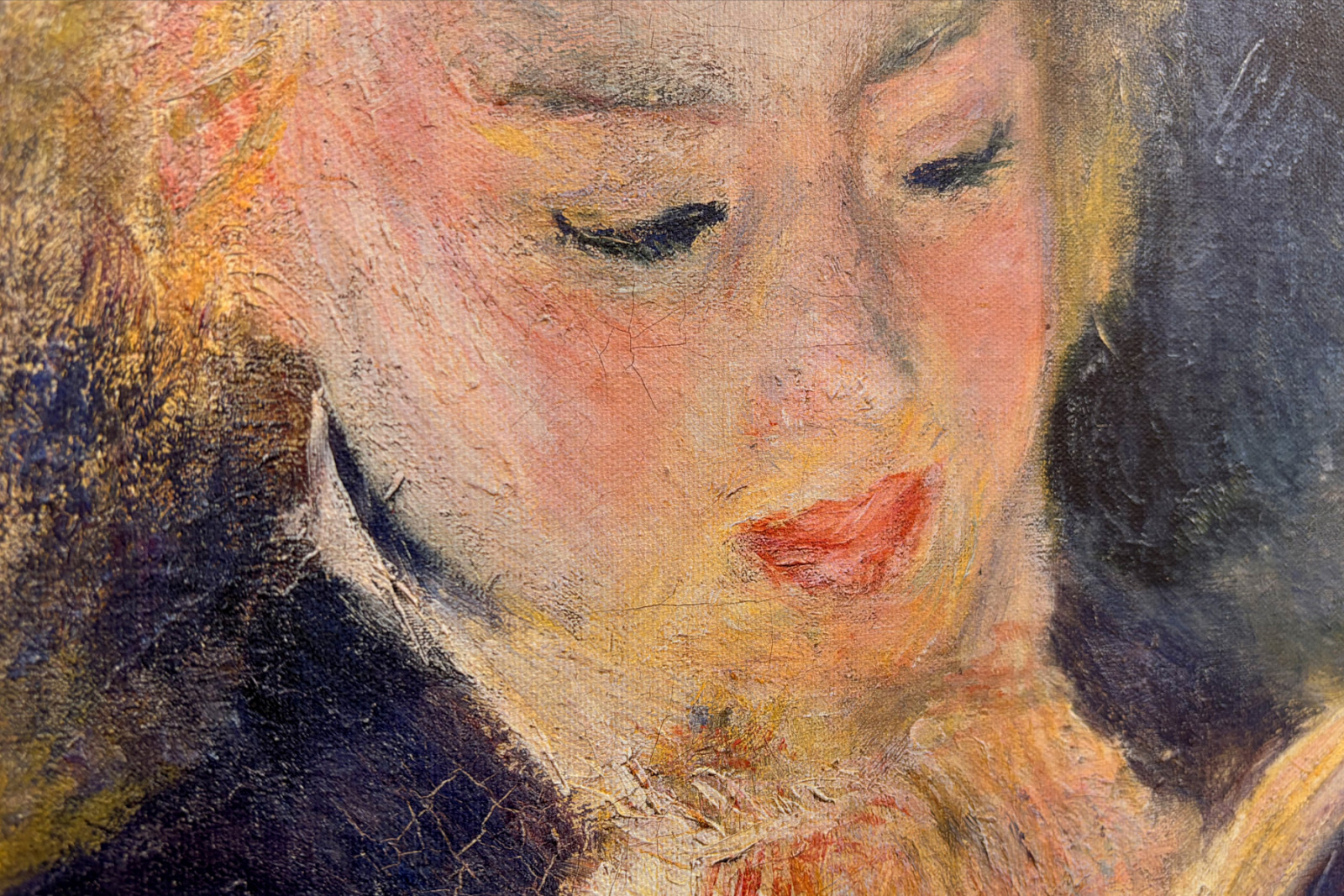 Dívka čtoucí, 1874 - Pierre-Auguste Renoir