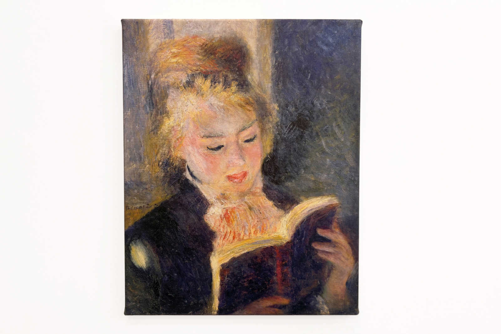 Dívka čtoucí, 1874 - Pierre-Auguste Renoir