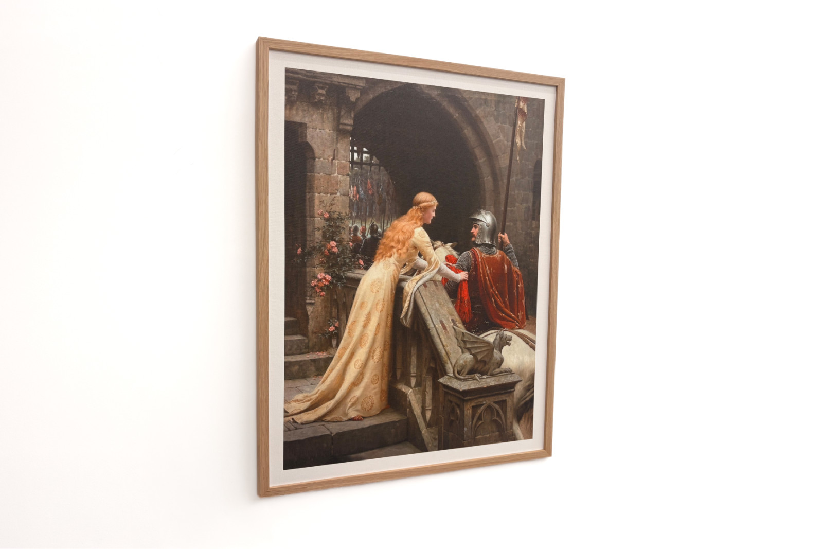Anglicky: Godspeed - Edmund Leighton