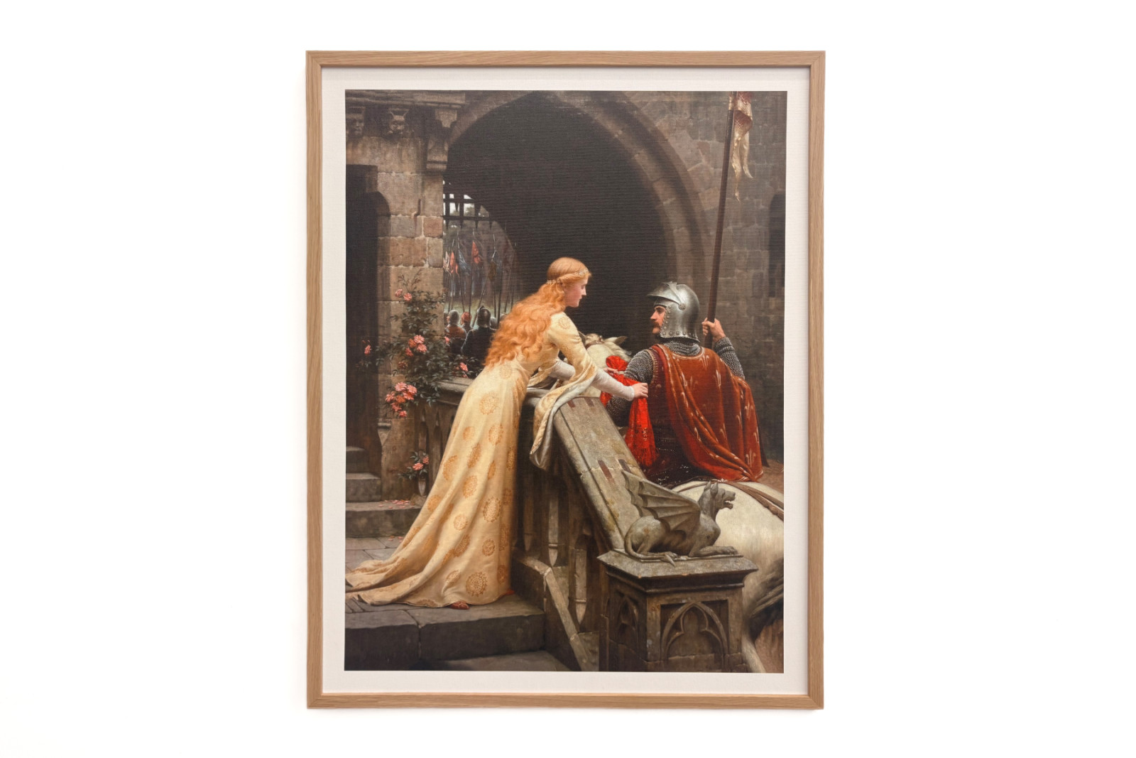 Anglicky: Godspeed - Edmund Leighton