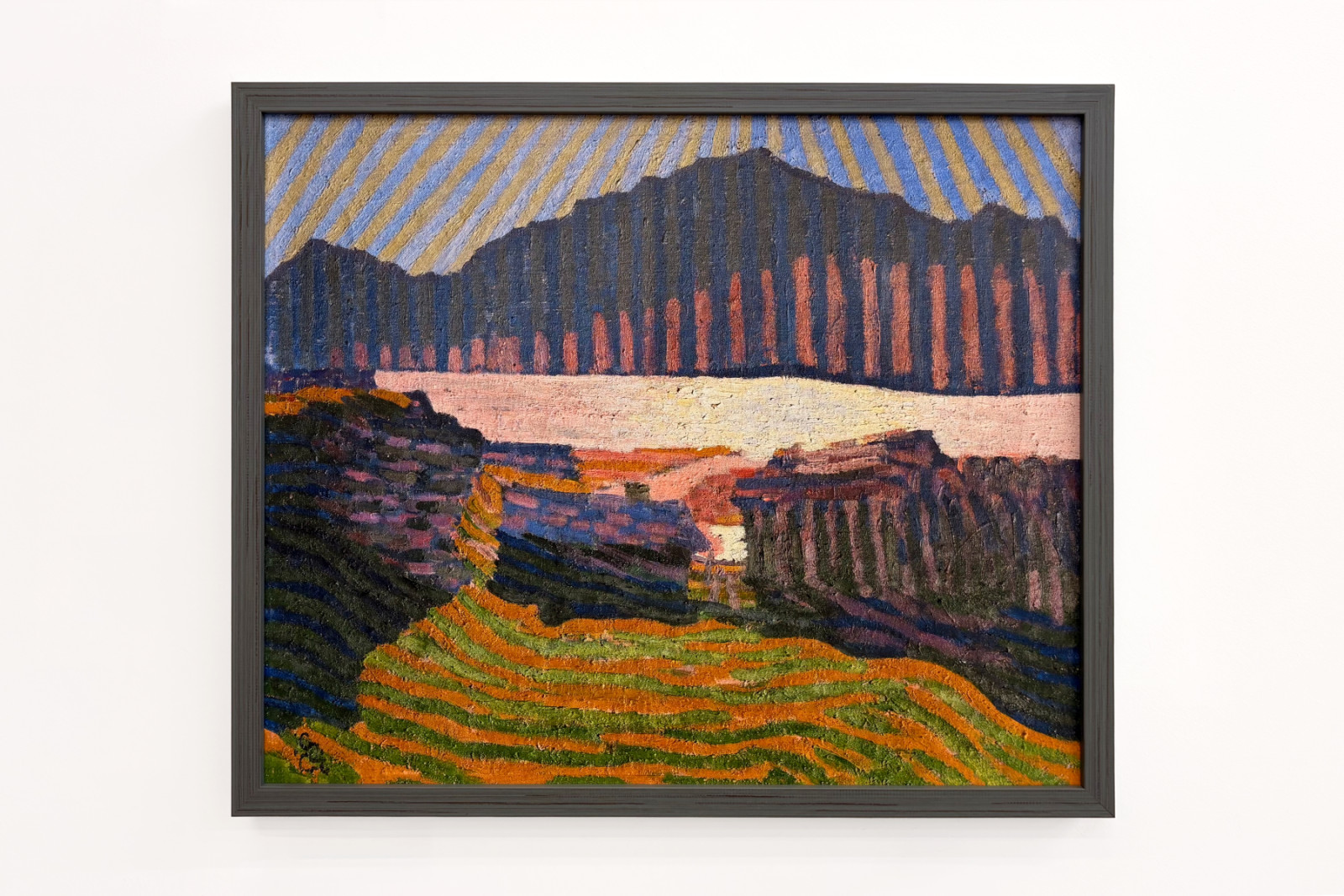 Pohled na Capolago, c. 1907. - Giovanni Giacometti