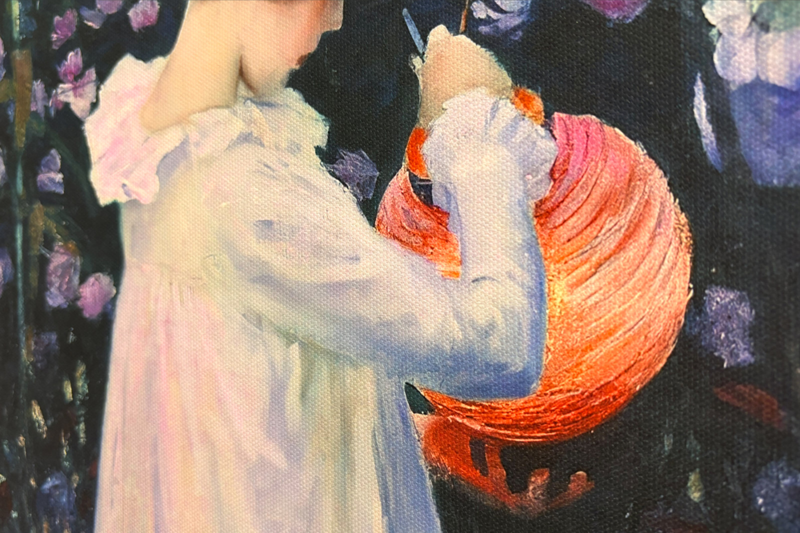 Karafiát, lilie, lilie, růže - John Singer Sargent