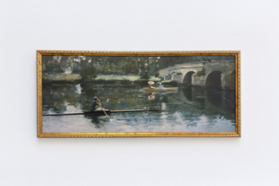 Most v Grezu, 1883 - John Lavery