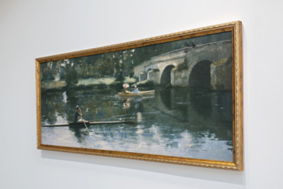 Most v Grezu, 1883 - John Lavery