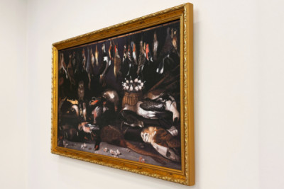 Zátiší s ptáky (pták) Malba připisovaná Michelangelovi Merisi dit Caravaggio (Caravaggio) (1571-1610) Řím Galleria Borghese - Michelangelo Merisi da (attr. to) Caravaggio