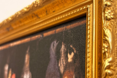 Zátiší s ptáky (pták) Malba připisovaná Michelangelovi Merisi dit Caravaggio (Caravaggio) (1571-1610) Řím Galleria Borghese - Michelangelo Merisi da (attr. to) Caravaggio