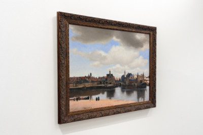 Pohled na Delft, kolem 1660-61 (olej na plátně)