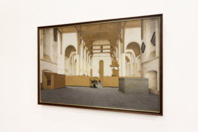 Interiér Sint-Odulphuskerk v Assendelft, 1649