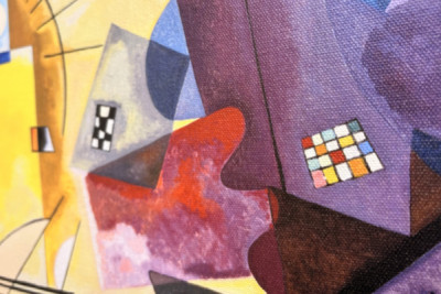 Žlutá - červená - modrá - Wassily Kandinsky