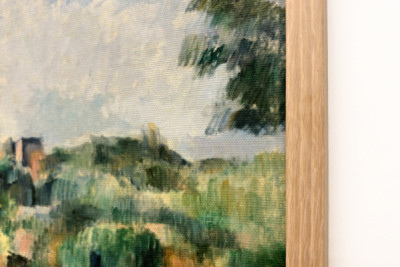 The Bellevue Plain / The Red Earth - Paul Cézanne